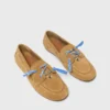 Suede boat shoes