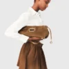 Suede Milpli Gazette bag Suede Milpli Gazette bag