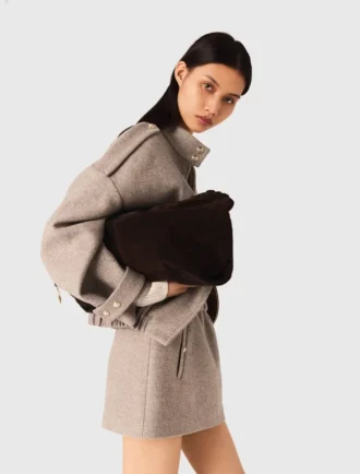 Suede Milpli tote bag