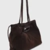 Suede Milpli tote bag Suede Milpli tote bag