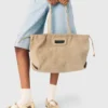 Suede Milpli tote bag