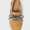 Suede platform boat shoes Suede platform boat shoes