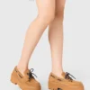 Suede platform boat shoes Suede platform boat shoes