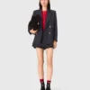 Suit jacket with gold buttons Suit jacket with gold buttons