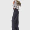 Suit trousers with chain detail