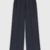 Suit trousers with chain detail
