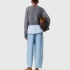 Sweater with removable collar and layer Sweater with removable collar and layer