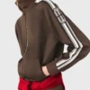 Sweatshirt with straight stripes Sweatshirt with straight stripes