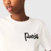 T-shirt with embroidered Paris logo T-shirt with embroidered Paris logo