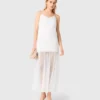 Taffeta and lace dress Taffeta and lace dress