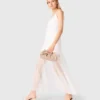 Taffeta and lace dress Taffeta and lace dress