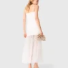 Taffeta and lace dress Taffeta and lace dress