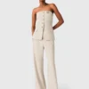 Tailored bustier top Tailored bustier top