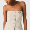 Tailored bustier top Tailored bustier top