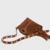 Topstitched suede Miss M Mini bag