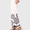 Trousers with crochet detail Trousers with crochet detail