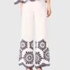 Trousers with crochet detail Trousers with crochet detail