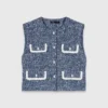Tweed vest
