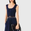 Velvet midi dress Velvet midi dress