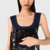 Velvet midi dress Velvet midi dress