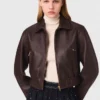 Vintage leather cropped jacket Vintage leather cropped jacket