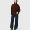 Wide jeans with patch pockets Wide jeans with patch pockets