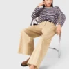 Wide-leg cotton pants Wide-leg cotton pants