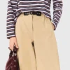 Wide-leg cotton pants Wide-leg cotton pants