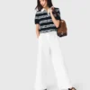 Wide-leg cotton trousers Wide-leg cotton trousers