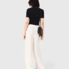 Wide-leg tweed trousers Wide-leg tweed trousers