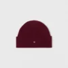 Wool and cashmere beanie