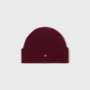 Wool and cashmere beanie
