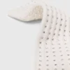 Wool and rhinestone mittens
