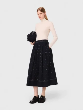 Wool and silk sweater