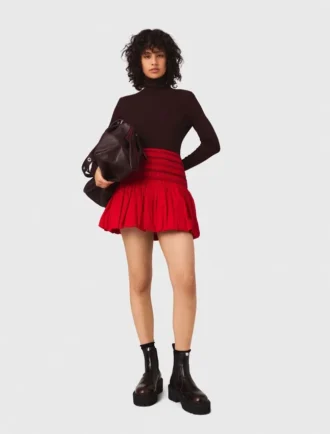 Wool and silk sweater