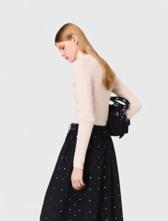 Wool and silk sweater