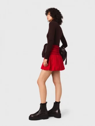 Wool and silk sweater