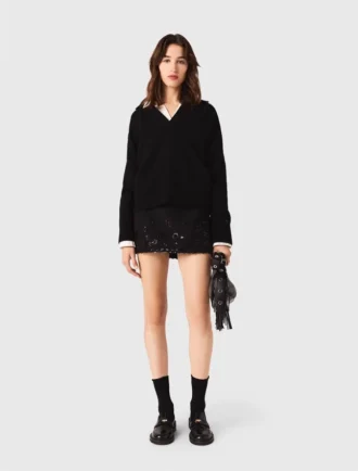 Wool-blend sweater