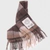 Wool check scarf Wool check scarf