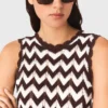 Zigzag crochet top Zigzag crochet top