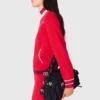 Zipped cardigan with elastic waist Zipped cardigan with elastic waist