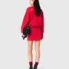 Zipped cardigan with elastic waist Zipped cardigan with elastic waist