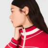 Zipped cardigan with elastic waist Zipped cardigan with elastic waist