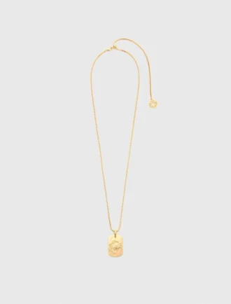 Zodiac sign plaque necklace Zodiac sign plaque necklace