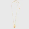 Zodiac sign plaque necklace Zodiac sign plaque necklace
