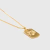 Zodiac sign plaque necklace Zodiac sign plaque necklace