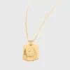 Zodiac sign plaque necklace Zodiac sign plaque necklace