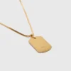 Zodiac sign plaque necklace Zodiac sign plaque necklace