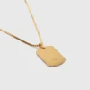 Zodiac sign plaque necklace Zodiac sign plaque necklace